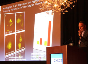 Ray Truant, de la Universidad McMaster de Canadá, ganó un premio por su investigación sobre el comportamiento de la proteína huntingtina anormal
