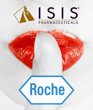 Dos empresas - Isis Pharmaceuticals y Roche Pharma - están trabajando duro para administrar el silenciamiento del gen a pacientes con EH.  